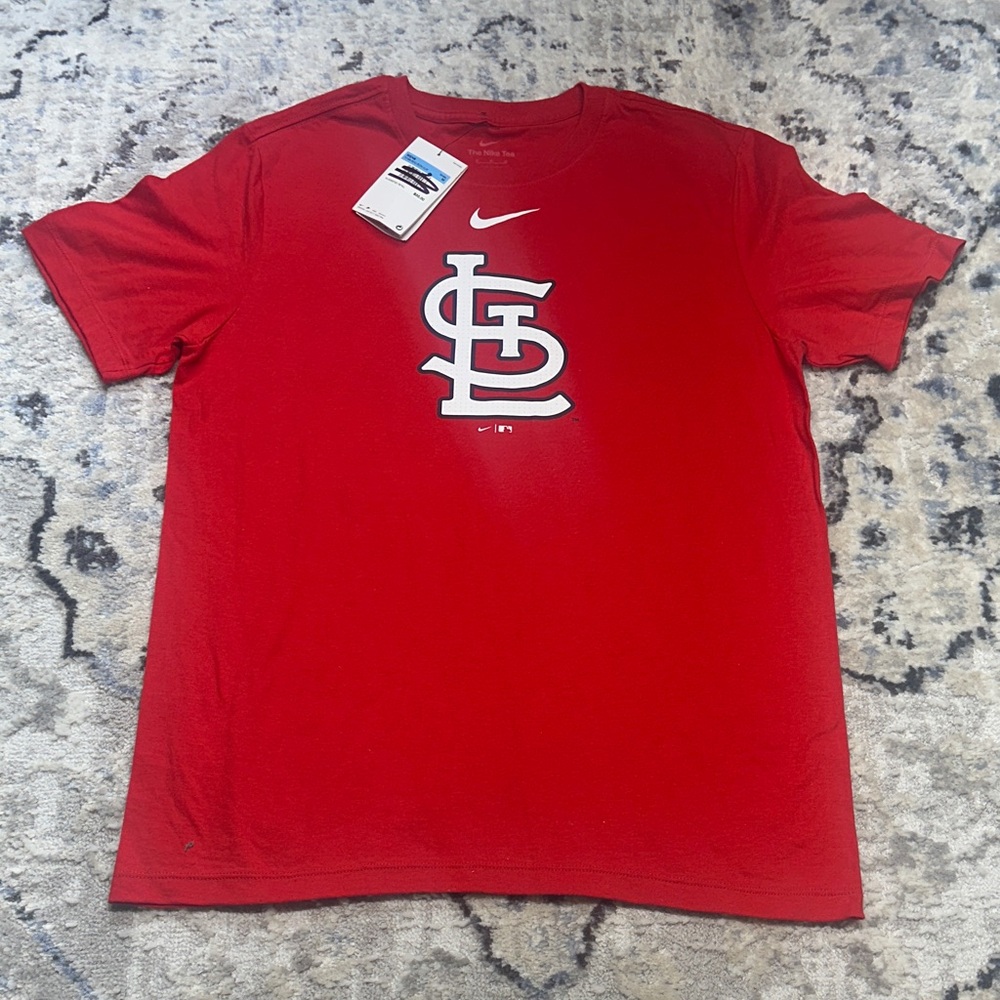 Nike St. Louis Cardinals T-Shirt Red MLB Genuine Tee Men’s M NWT